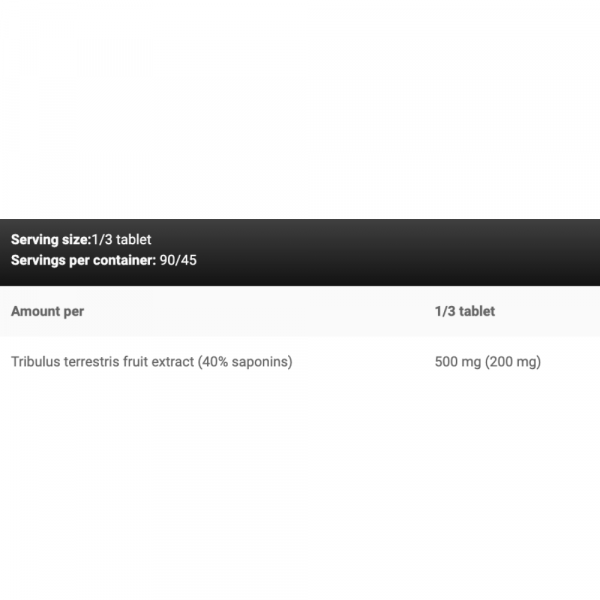 Gold Tribulus 90 Tabletas