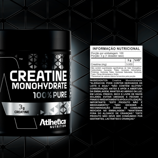 Creatina Monohidratada 100% Pura 300 Gramos