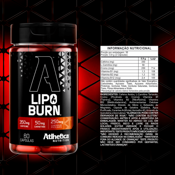 LipoBurn HD 60 Cápsulas