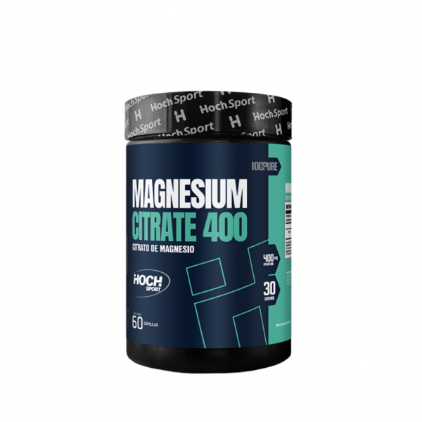 Citrato de Magnesio 400mg 60 Cápsulas