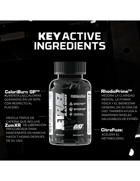 Jetfuel Black (Quemador de Grasa)