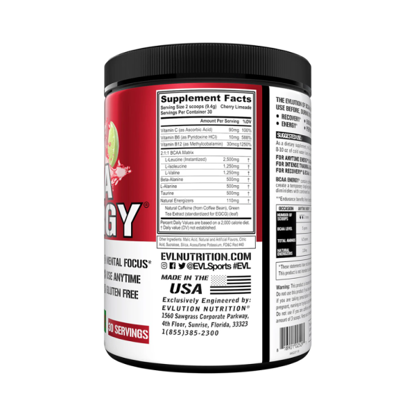 BCAA Energy 30 Servicios
