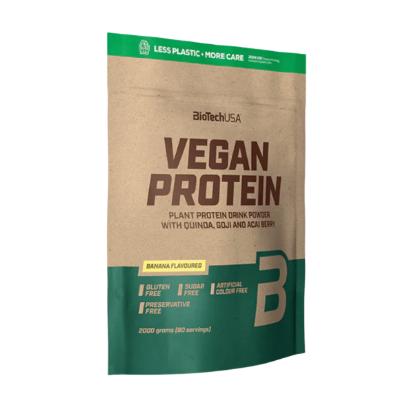 Vegan Protein 4.4 Libras BioTechUSA (Proteína Vegana)