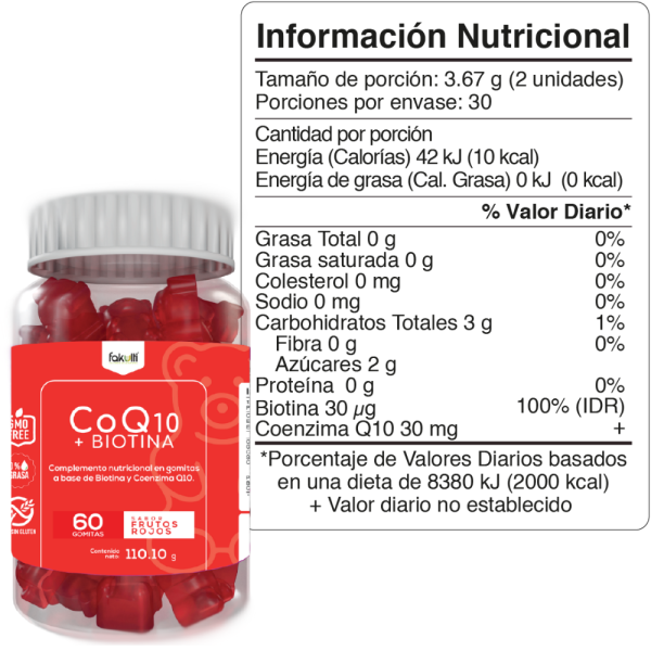 CoQ10 + Biotina