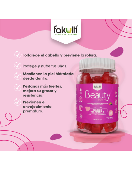 Beauty Bears Biotina + Vit E