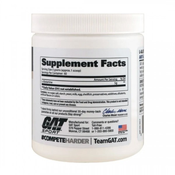 GAT GLUTAMINE 300GR