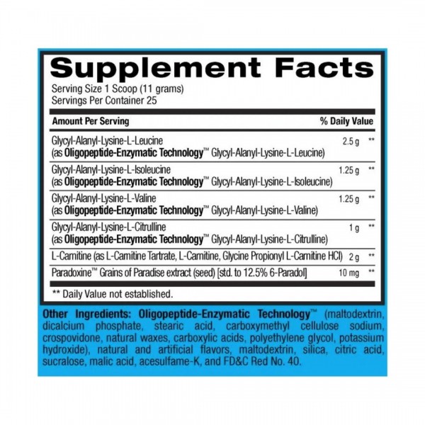 BEST BCAA SHREDDED 25 SERVICIOS