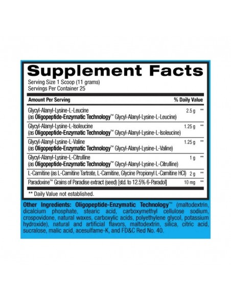 BEST BCAA SHREDDED 25 SERVICIOS