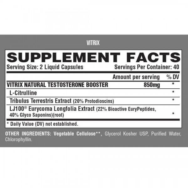 NUTREX VITRIX LIBIDO SUPPORT