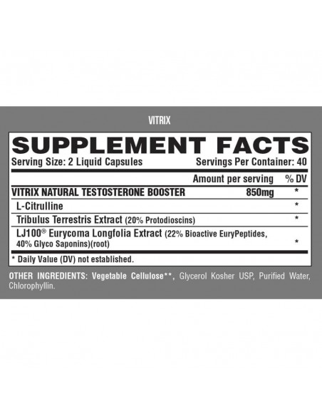 NUTREX VITRIX LIBIDO SUPPORT
