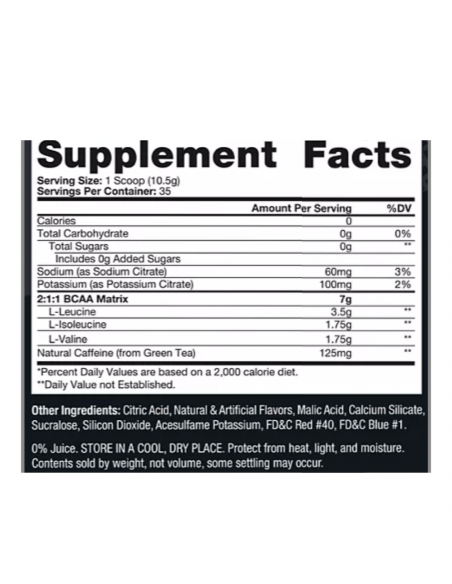 HydroBCAA + Energy 35 Servicios