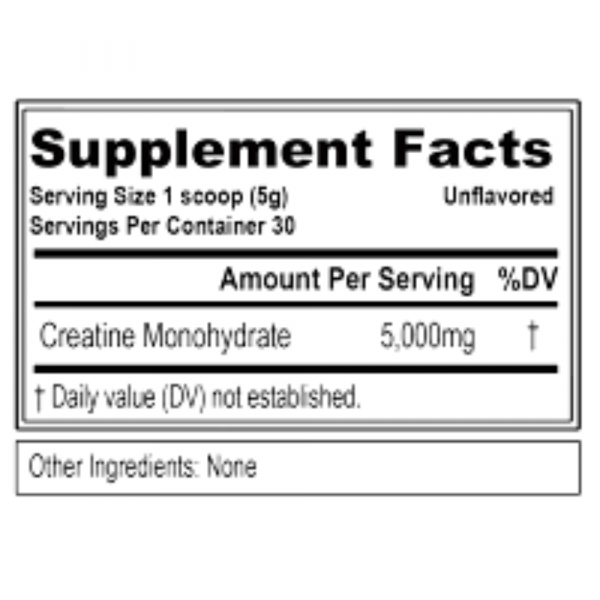 EVL Creatine5000 150G