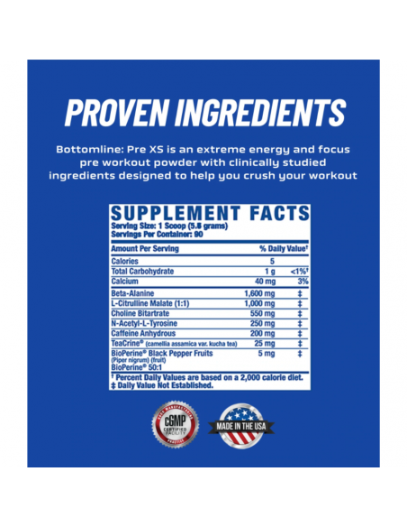 PRE XS 30 SERVINGS