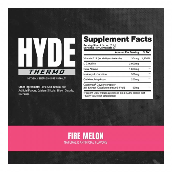 Hyde Thermo 30 Servicios