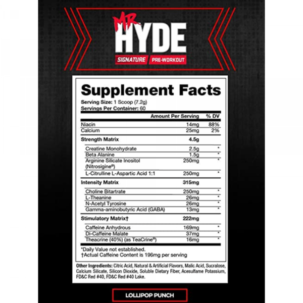 Mr Hyde Signature 60 Servicios