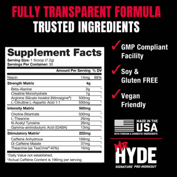 MR HYDE 30 SERVINGS
